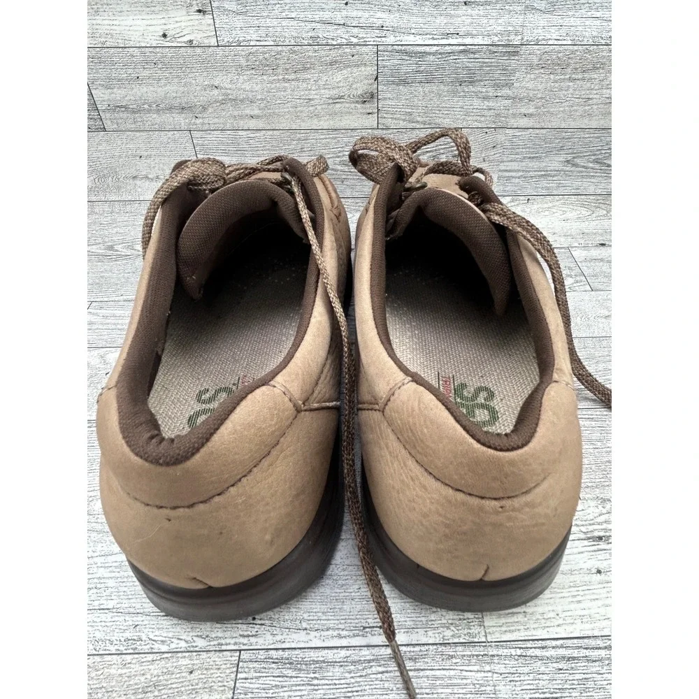 SAS Shoes Comfort Leather Lace Up Brown Oxford Casual Walking Men‎ Size 11.5 WW